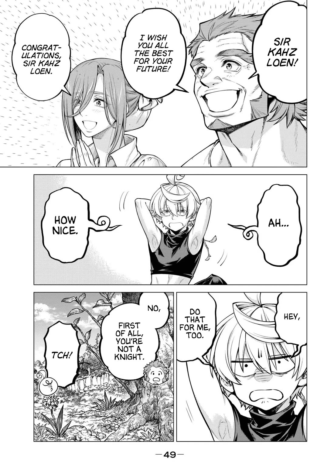 Henkyou no Roukishi - Bard Loen Chapter 54 page 18 - Chapter 54: An Old Name