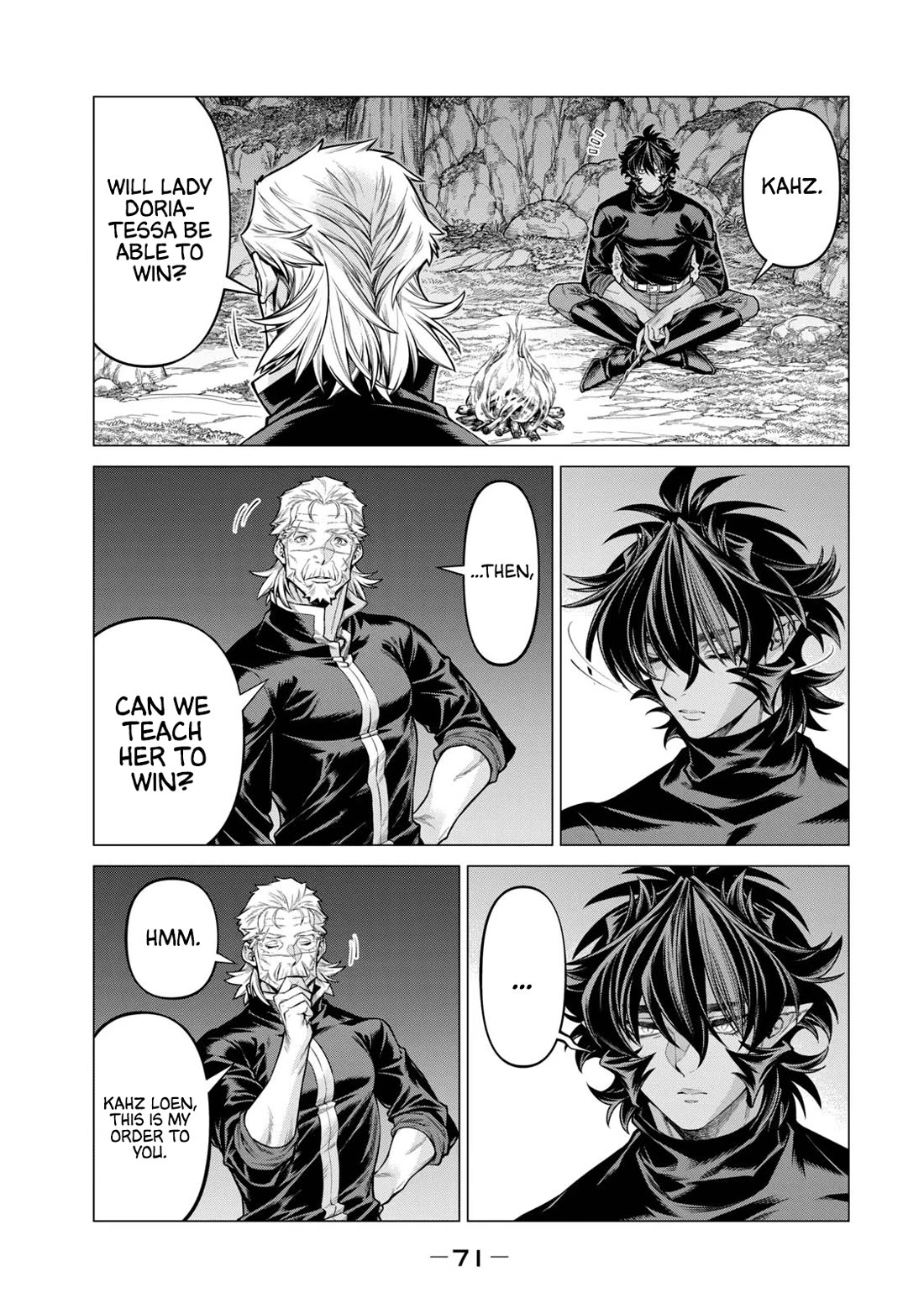Henkyou no Roukishi - Bard Loen Chapter 55 page 17 - Chapter 55: Pupillage