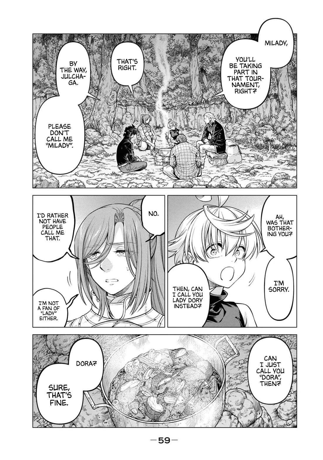 Henkyou no Roukishi - Bard Loen Chapter 55 page 5 - Chapter 55: Pupillage