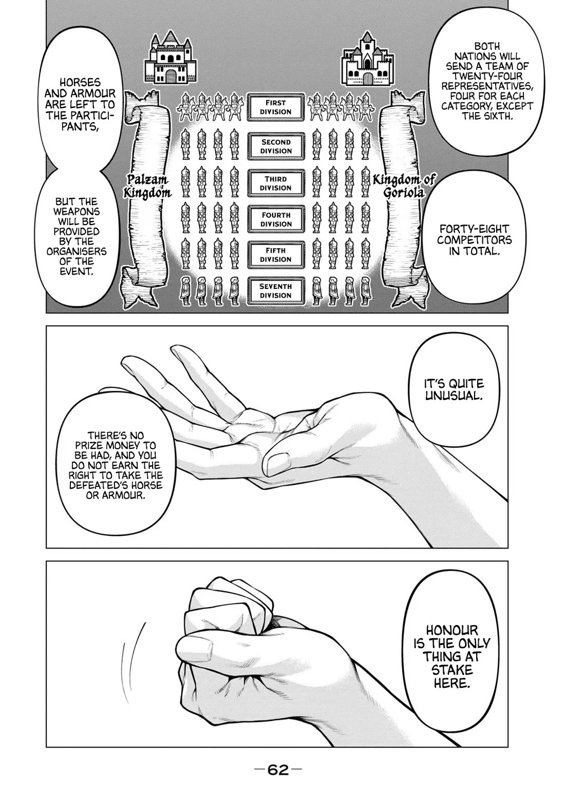 Henkyou no Roukishi - Bard Loen Chapter 55 page 8 - Chapter 55: Pupillage