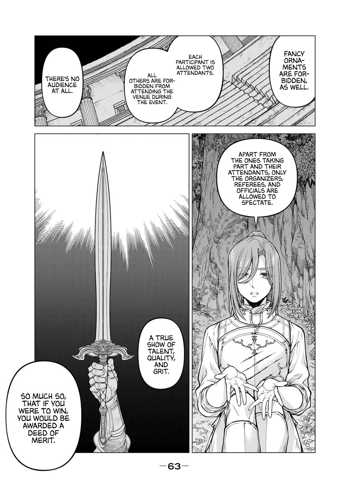 Henkyou no Roukishi - Bard Loen Chapter 55 page 9 - Chapter 55: Pupillage