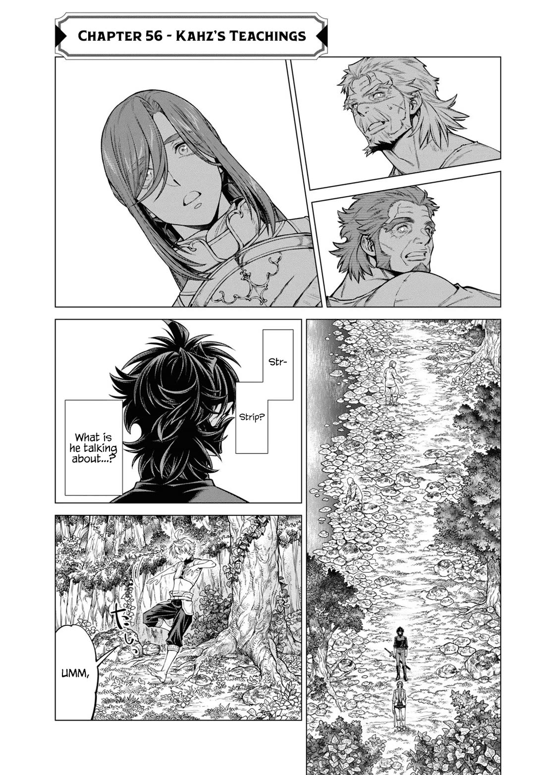 Henkyou no Roukishi - Bard Loen Chapter 56 page 1 - Chapter 56: Kahz's Teachings