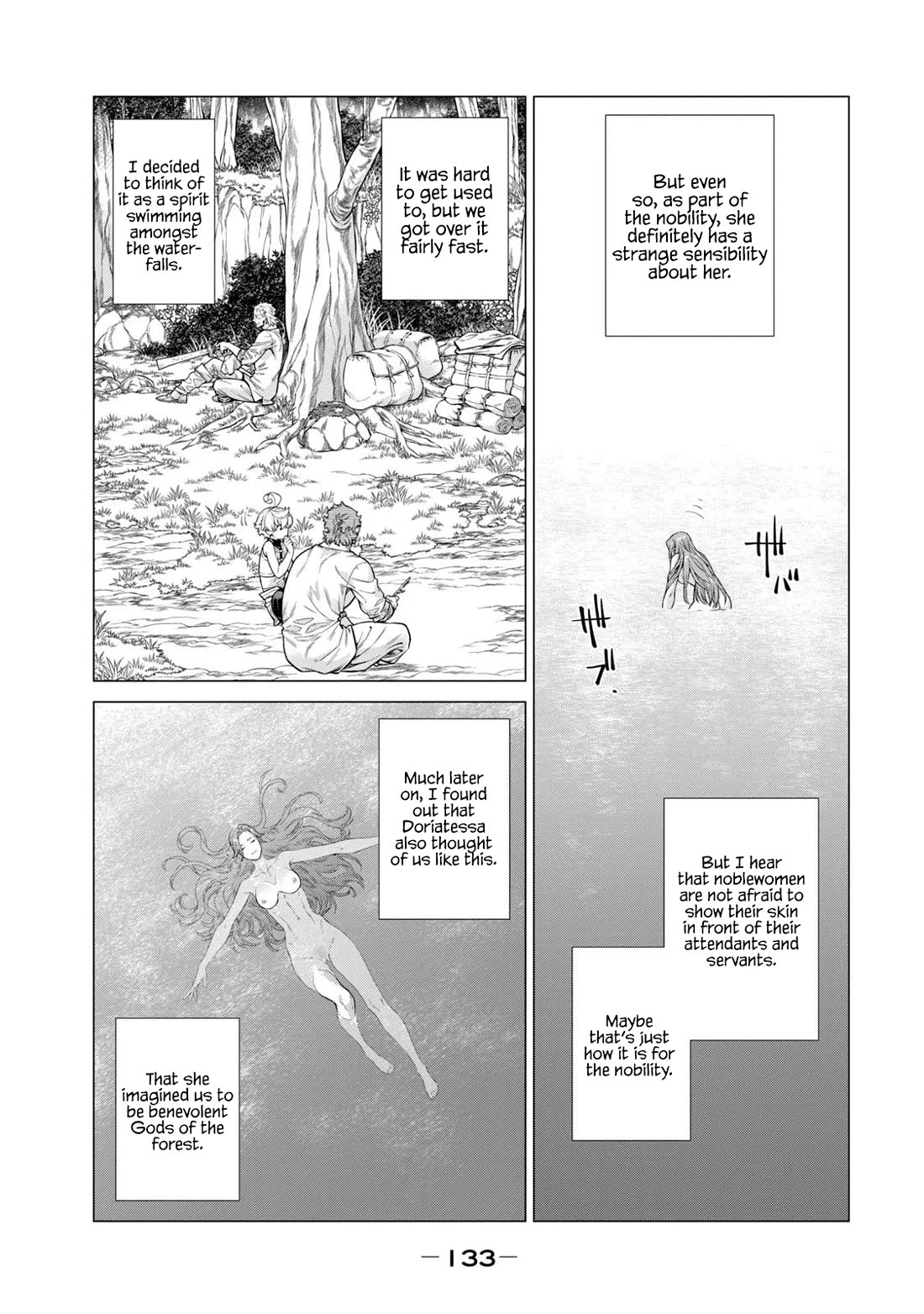 Henkyou no Roukishi - Bard Loen Chapter 58 page 11 - Chapter 58: Spirit of the Waterfall
