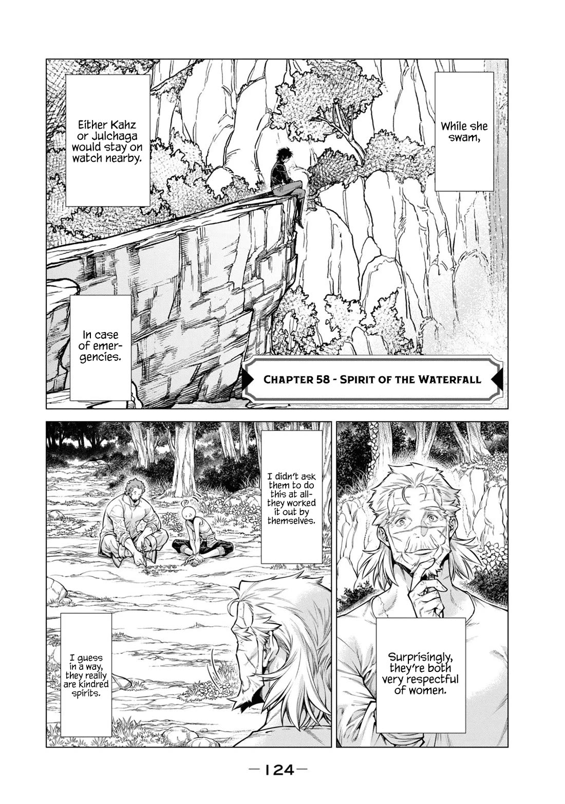 Henkyou no Roukishi - Bard Loen Chapter 58 page 2 - Chapter 58: Spirit of the Waterfall