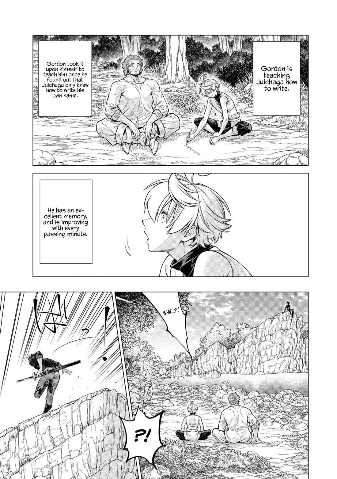 Henkyou no Roukishi - Bard Loen Chapter 58 page 3 - Chapter 58: Spirit of the Waterfall