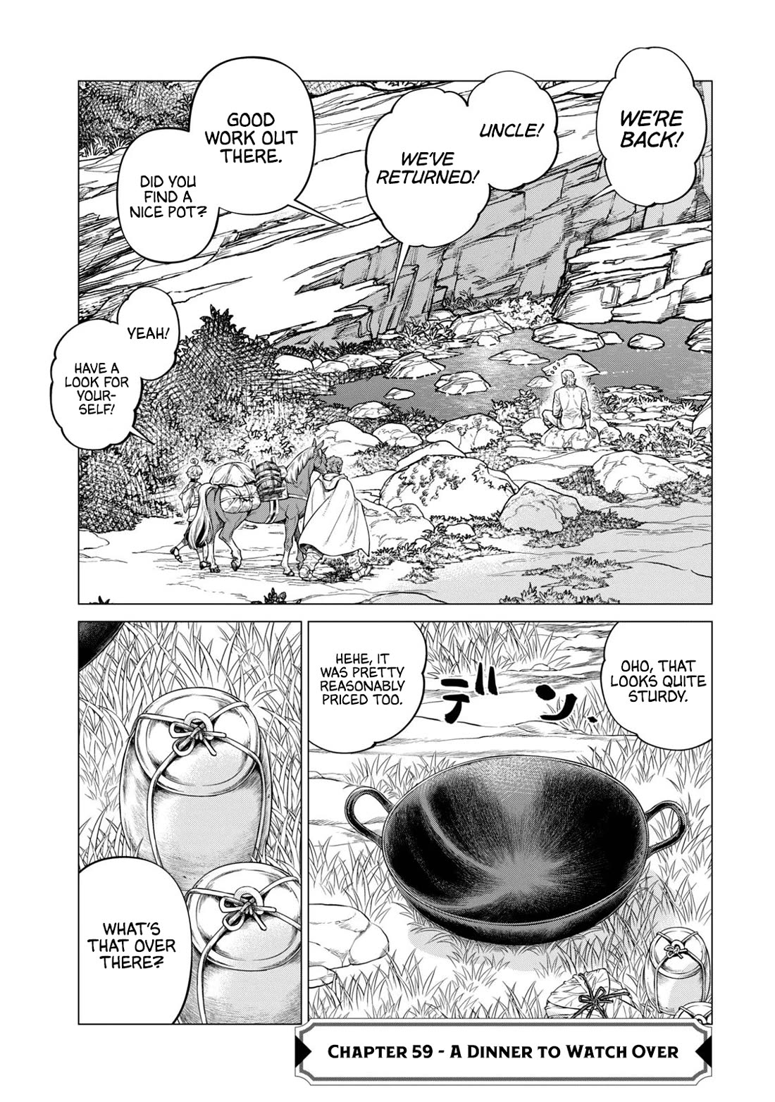 Henkyou no Roukishi - Bard Loen Chapter 59 page 1 - Chapter 59: A Dinner to Watch Over