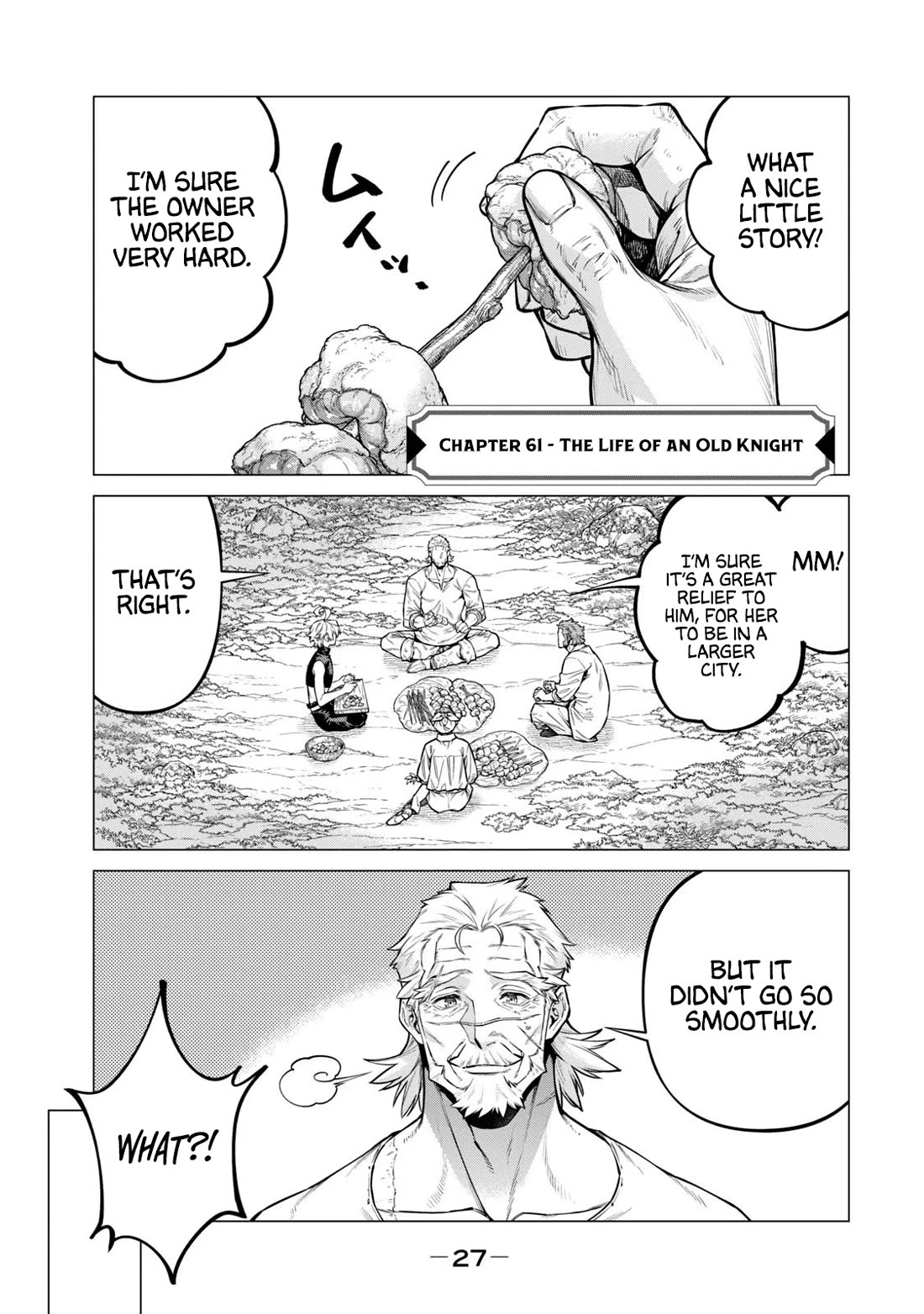 Henkyou no Roukishi - Bard Loen Chapter 61 page 1 - Chapter 61: The Life of an Old Knight