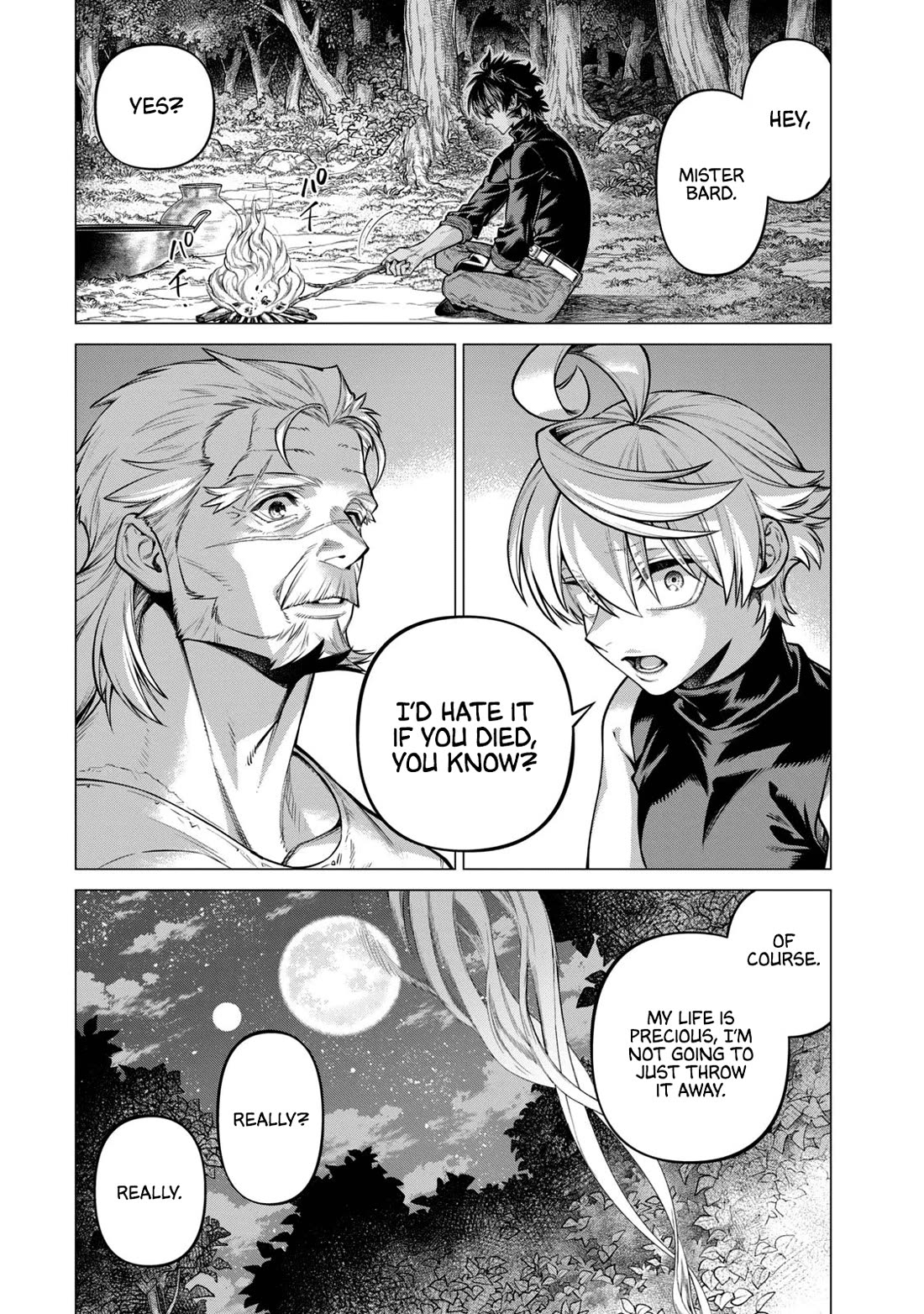 Henkyou no Roukishi - Bard Loen Chapter 61 page 18 - Chapter 61: The Life of an Old Knight