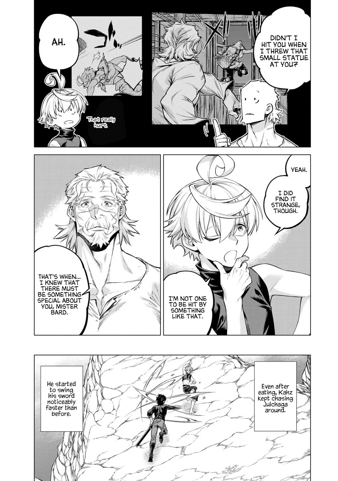 Henkyou no Roukishi - Bard Loen Chapter 62 page 11 - Chapter 62: Everyone's Training