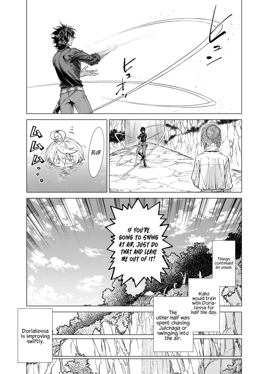 Henkyou no Roukishi - Bard Loen Chapter 62 page 13 - Chapter 62: Everyone's Training