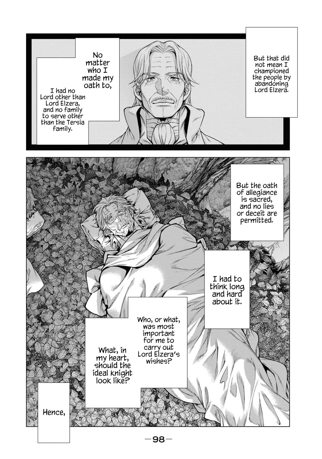 Henkyou no Roukishi - Bard Loen Chapter 64 page 10 - Chapter 64: Night Contemplations