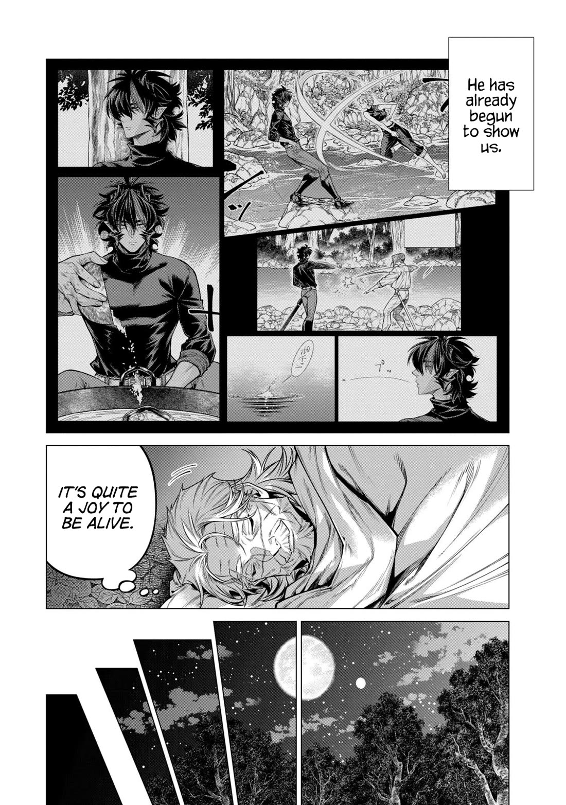 Henkyou no Roukishi - Bard Loen Chapter 64 page 14 - Chapter 64: Night Contemplations
