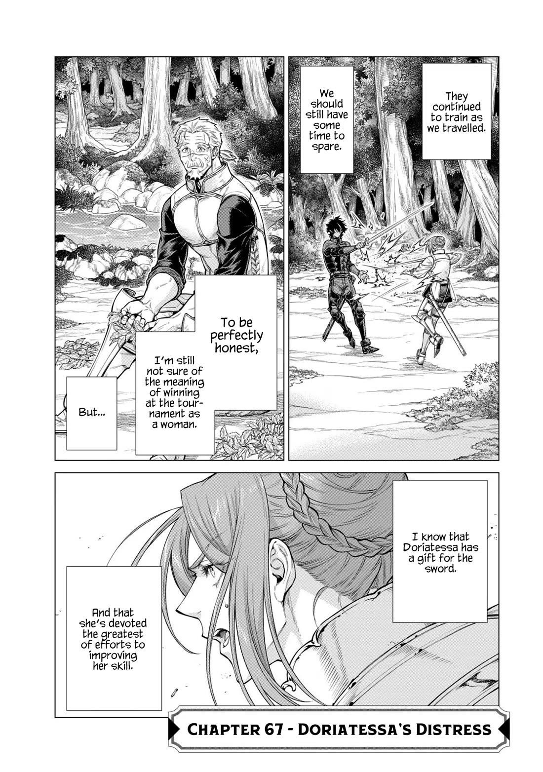 Henkyou no Roukishi - Bard Loen Chapter 67 page 1 - Chapter 67: Doriatessa's Distress