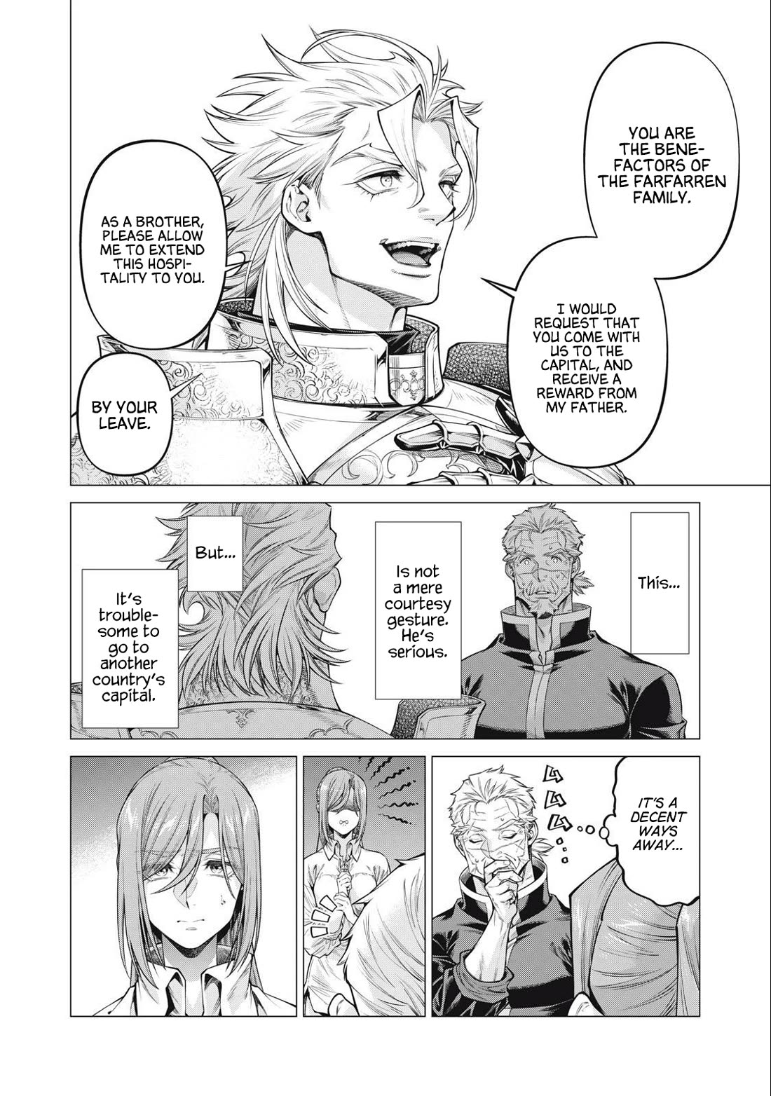 Henkyou no Roukishi - Bard Loen Chapter 68 page 10 - Chapter 68: Brother and Sister