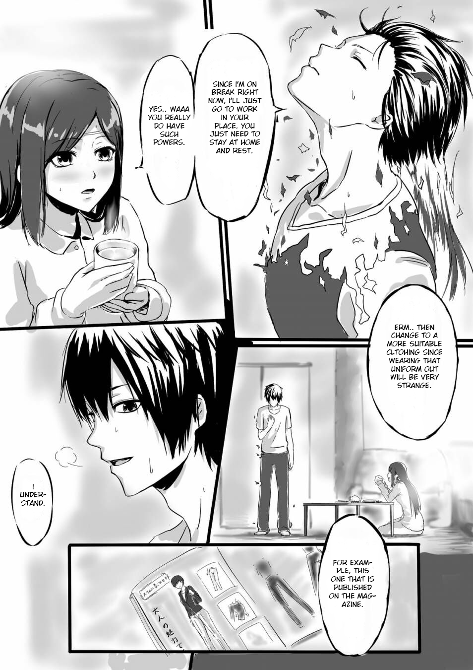 Henshin Kareshi Chapter 1.2 page 4 - Chapter 1 v2 : oneshot