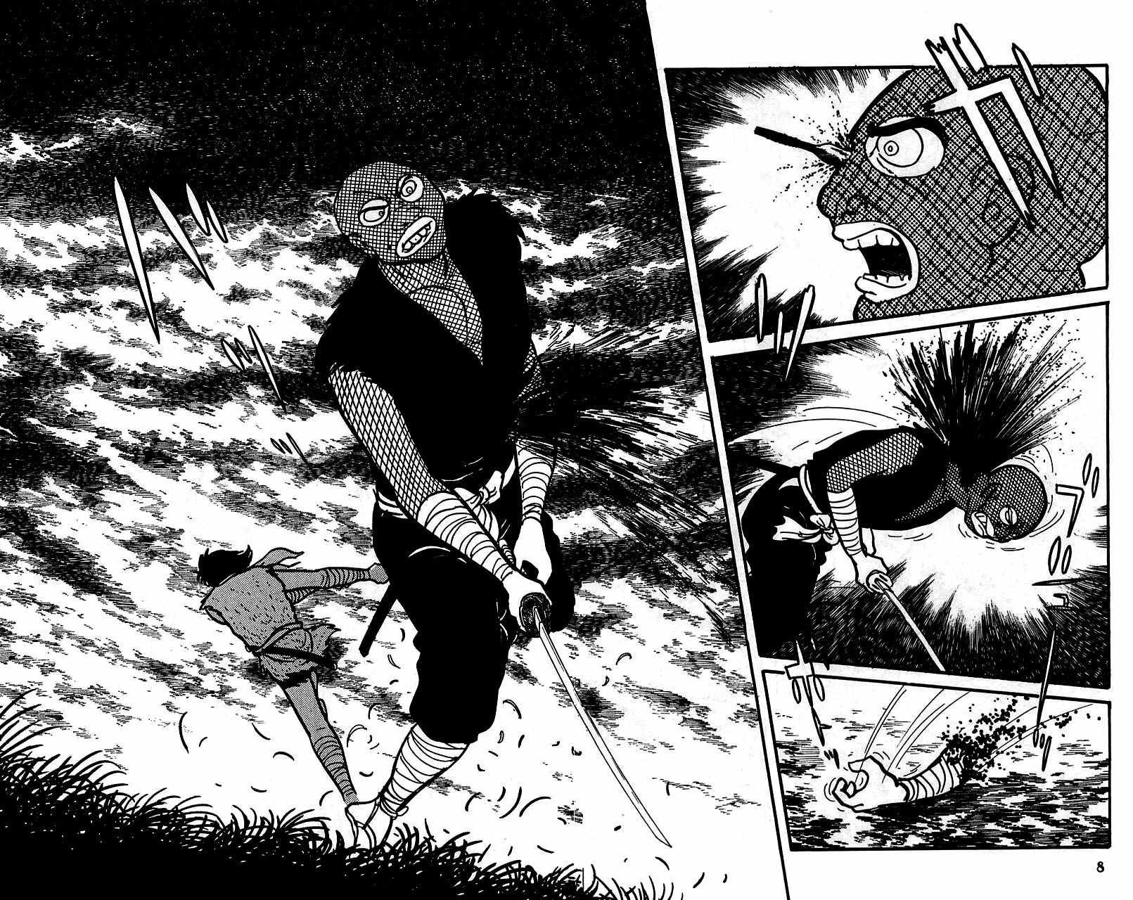 Henshin Ninja Arashi Chapter 1 page 10 - Chapter 1: Metamorphic Ninjas, Dance in the Night
