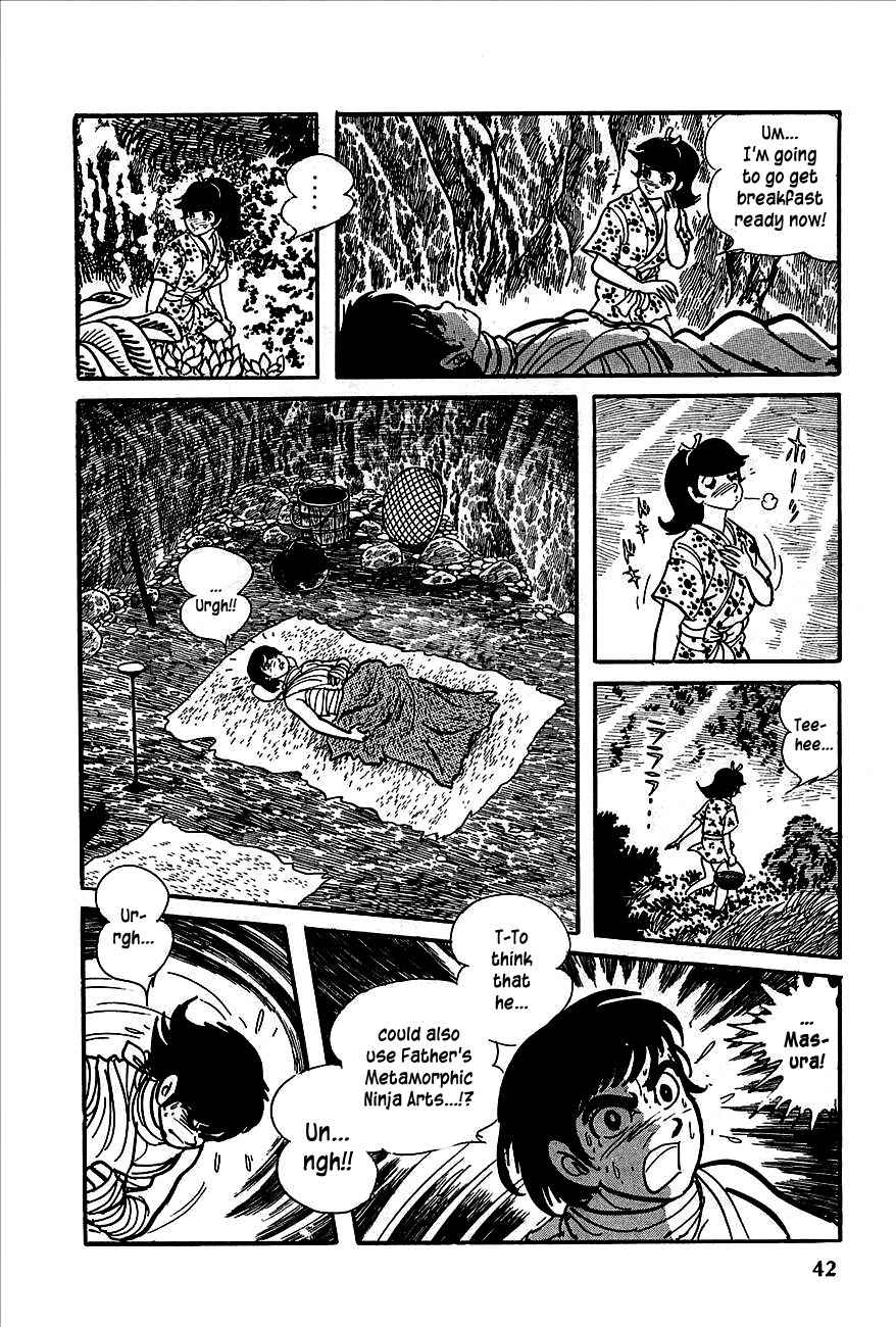 Henshin Ninja Arashi Chapter 1 page 38 - Chapter 1: Metamorphic Ninjas, Dance in the Night