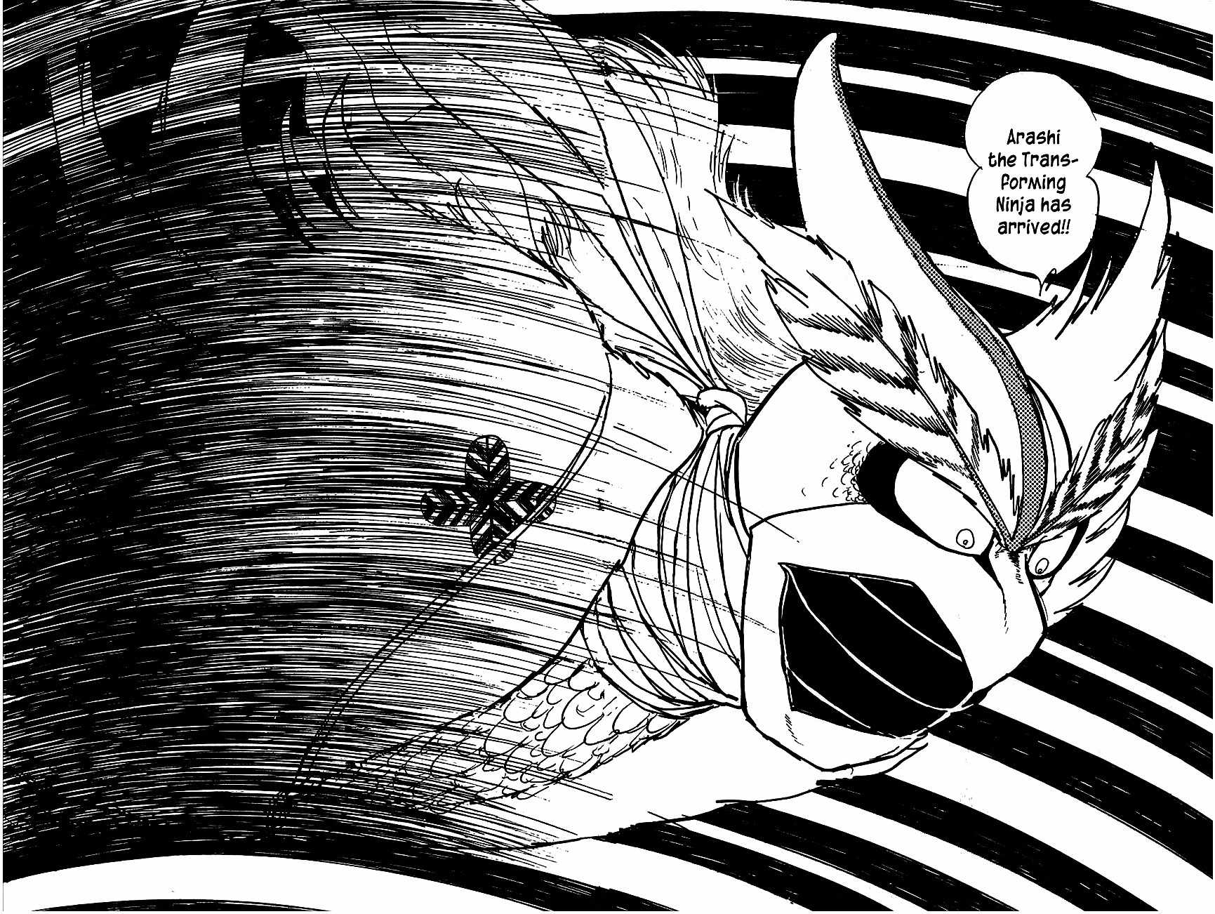 Henshin Ninja Arashi Chapter 1 page 46 - Chapter 1: Metamorphic Ninjas, Dance in the Night