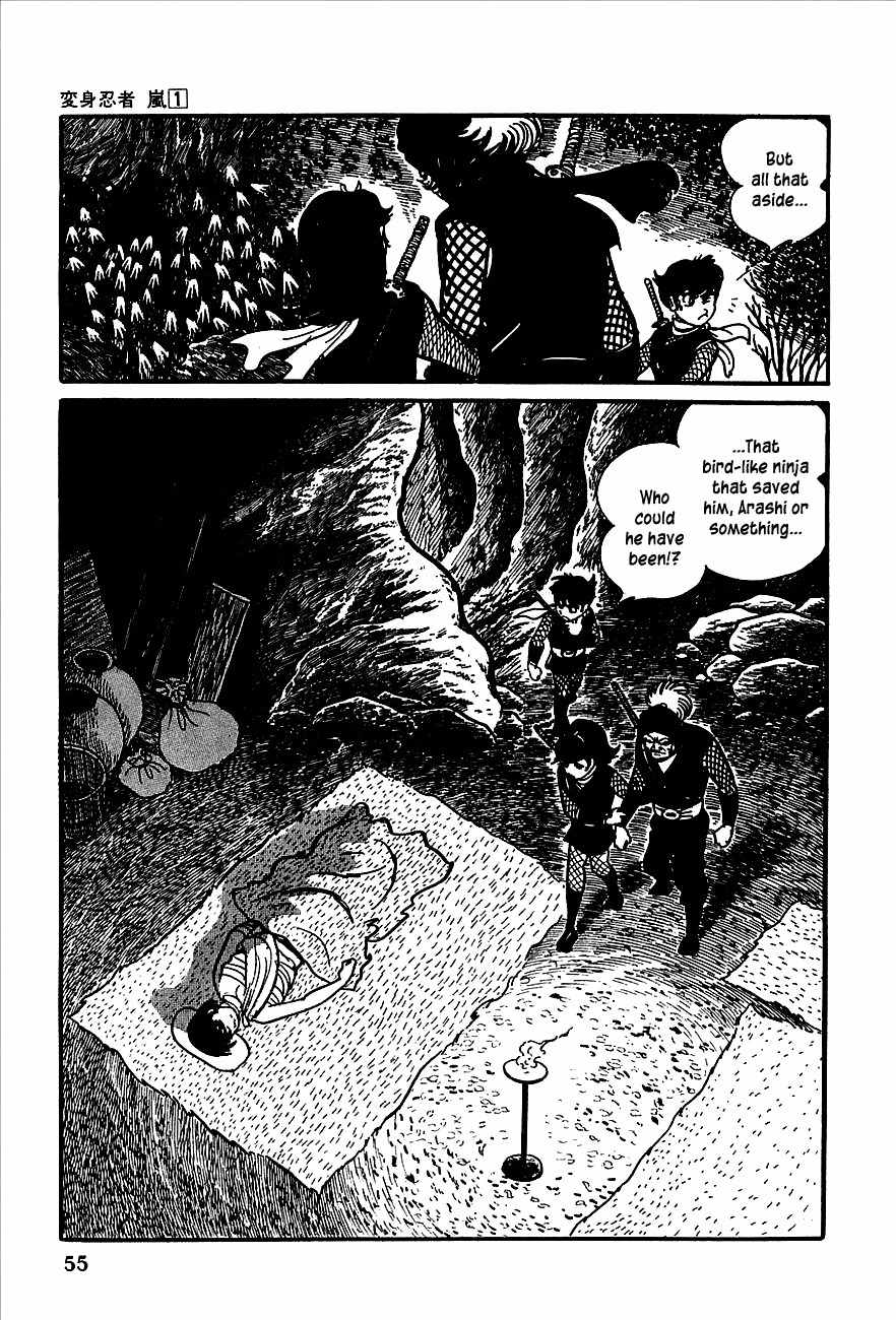 Henshin Ninja Arashi Chapter 1 page 50 - Chapter 1: Metamorphic Ninjas, Dance in the Night