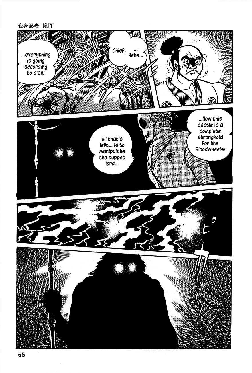 Henshin Ninja Arashi Chapter 1 page 60 - Chapter 1: Metamorphic Ninjas, Dance in the Night