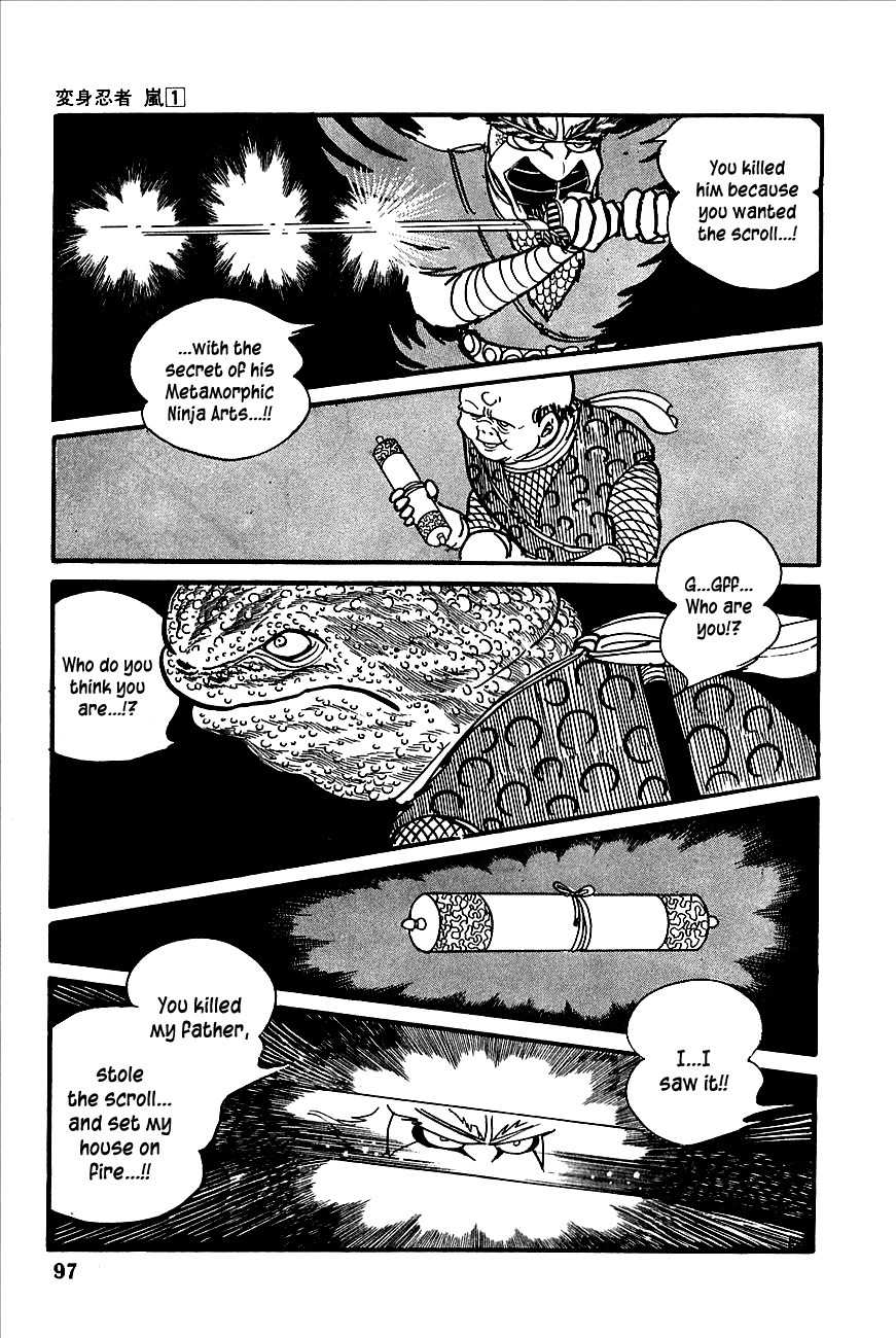 Henshin Ninja Arashi Chapter 1 page 90 - Chapter 1: Metamorphic Ninjas, Dance in the Night