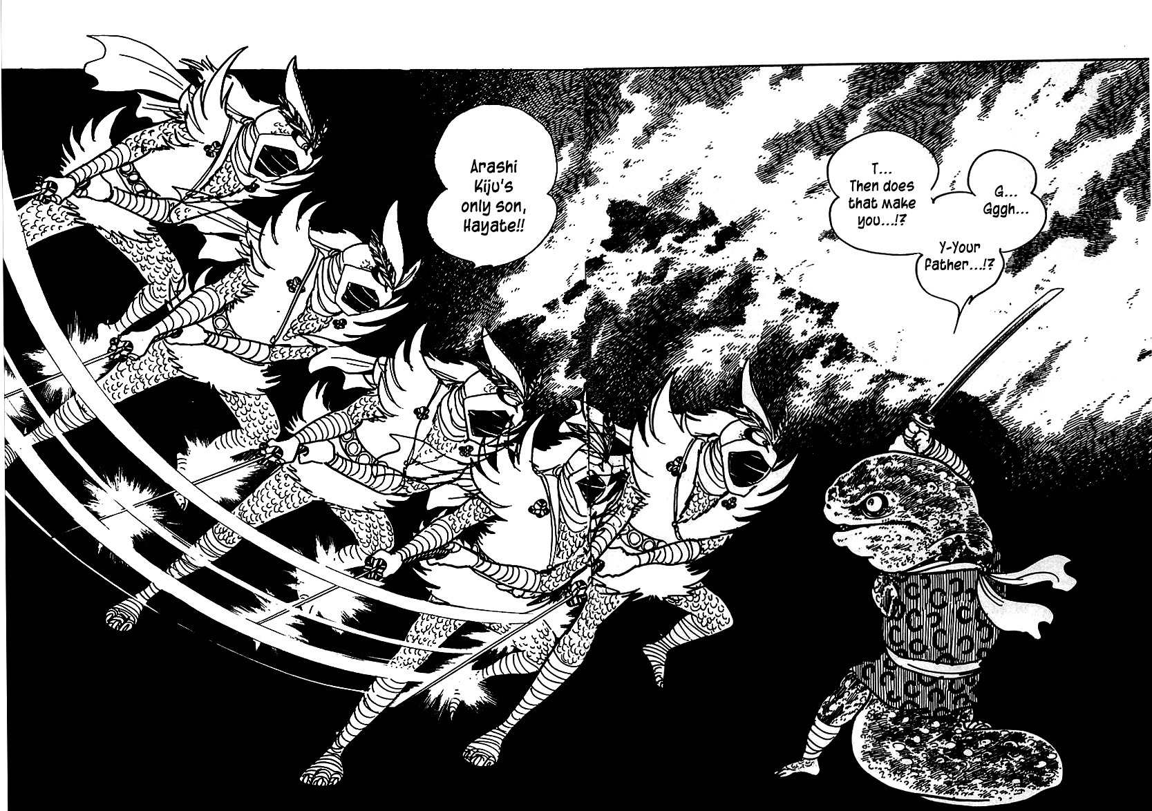 Henshin Ninja Arashi Chapter 1 page 91 - Chapter 1: Metamorphic Ninjas, Dance in the Night