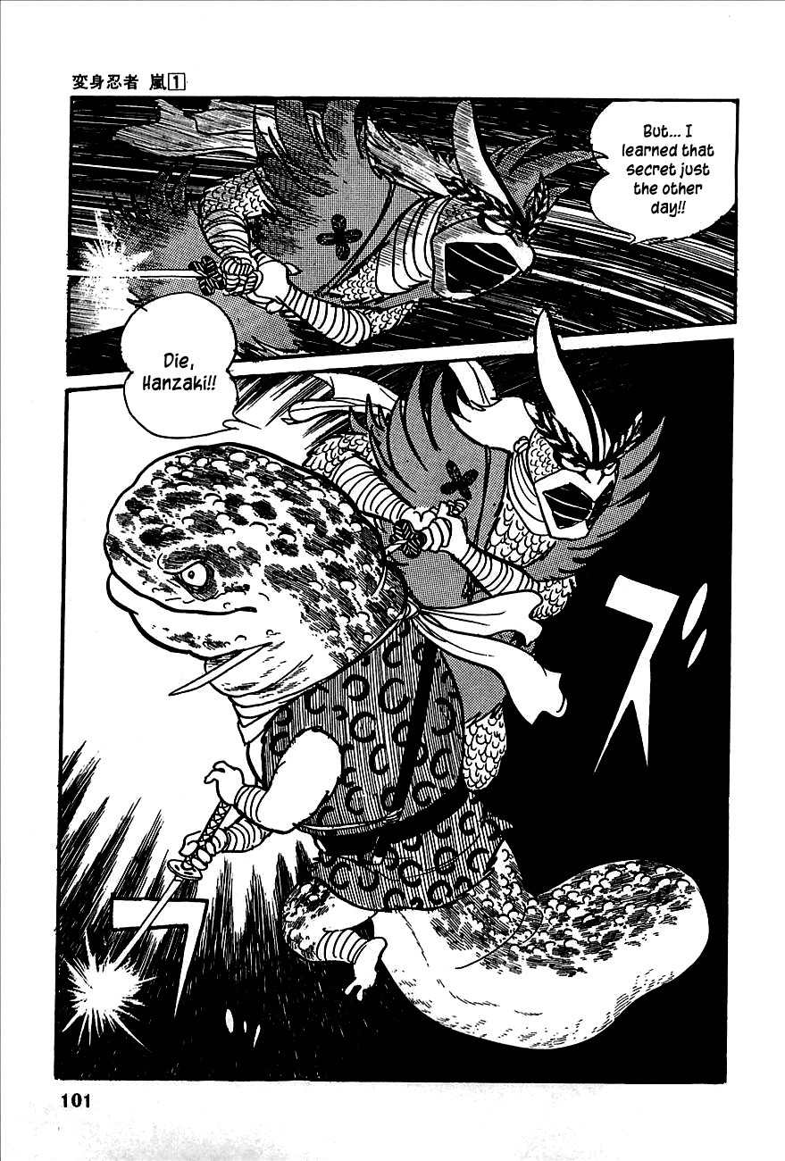 Henshin Ninja Arashi Chapter 1 page 93 - Chapter 1: Metamorphic Ninjas, Dance in the Night