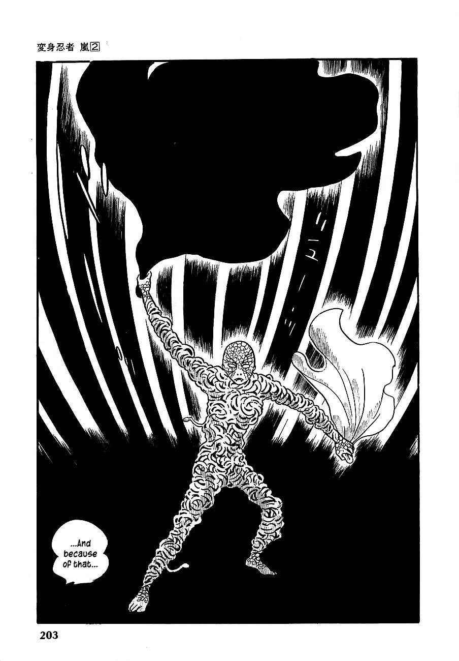 Henshin Ninja Arashi Chapter 10 page 15 - Chapter 10: The Cursed Peacock's Mandala