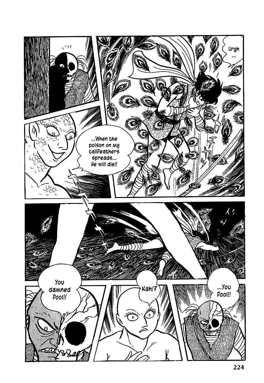Henshin Ninja Arashi Chapter 10 page 34 - Chapter 10: The Cursed Peacock's Mandala