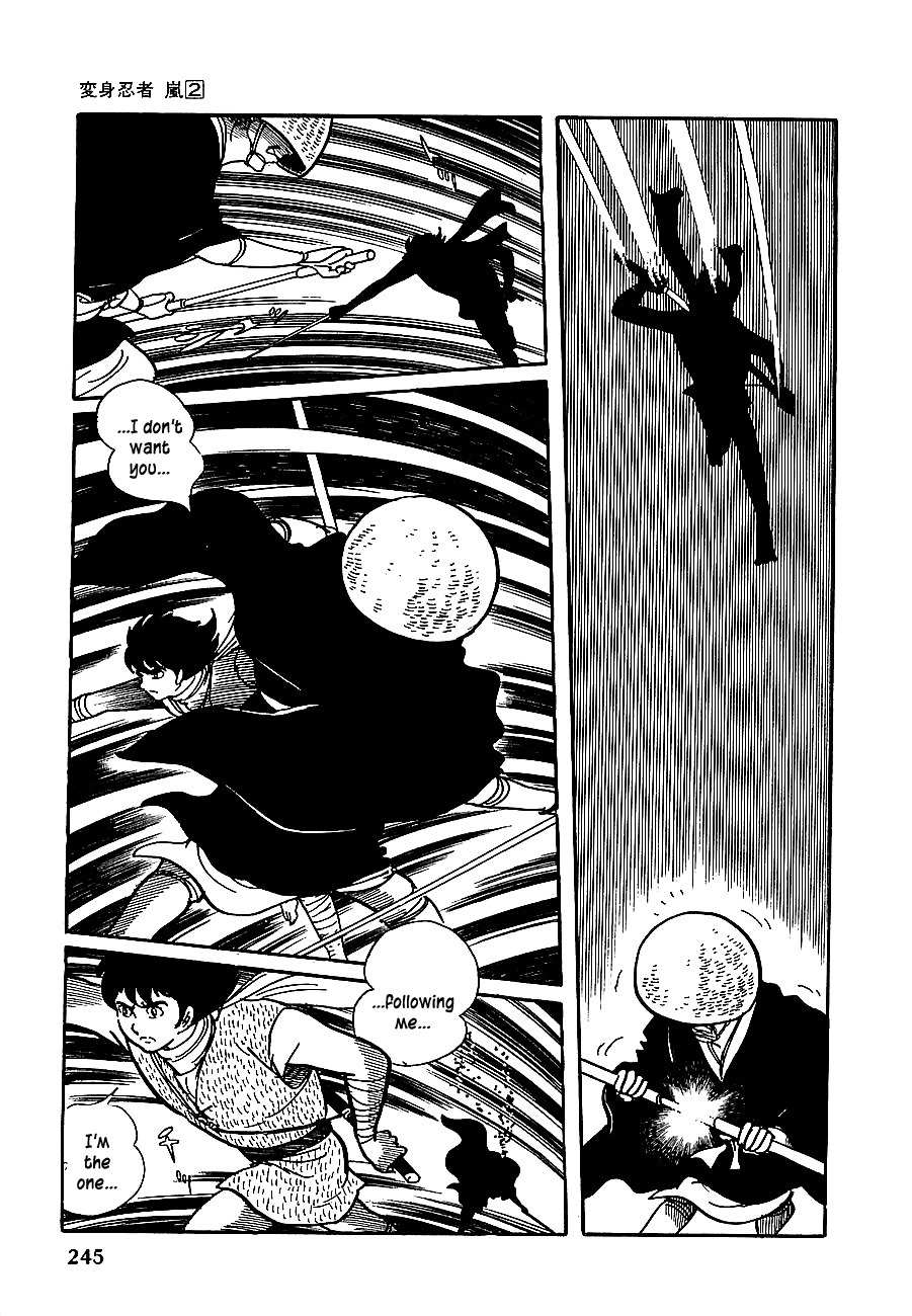 Henshin Ninja Arashi Chapter 11 page 13 - Chapter 11: The Bloodwheels Travel on the Path of the Preta Amitabha