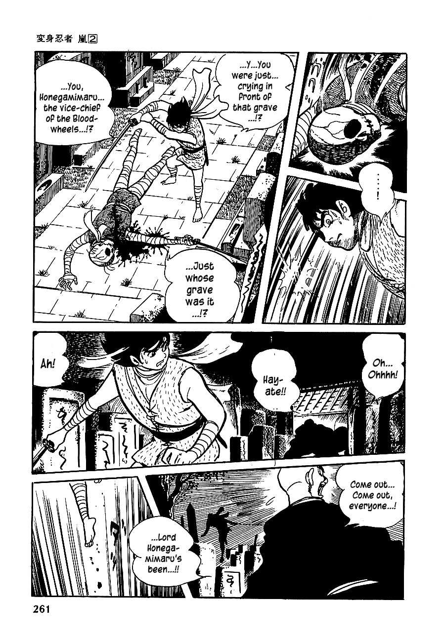 Henshin Ninja Arashi Chapter 11 page 27 - Chapter 11: The Bloodwheels Travel on the Path of the Preta Amitabha