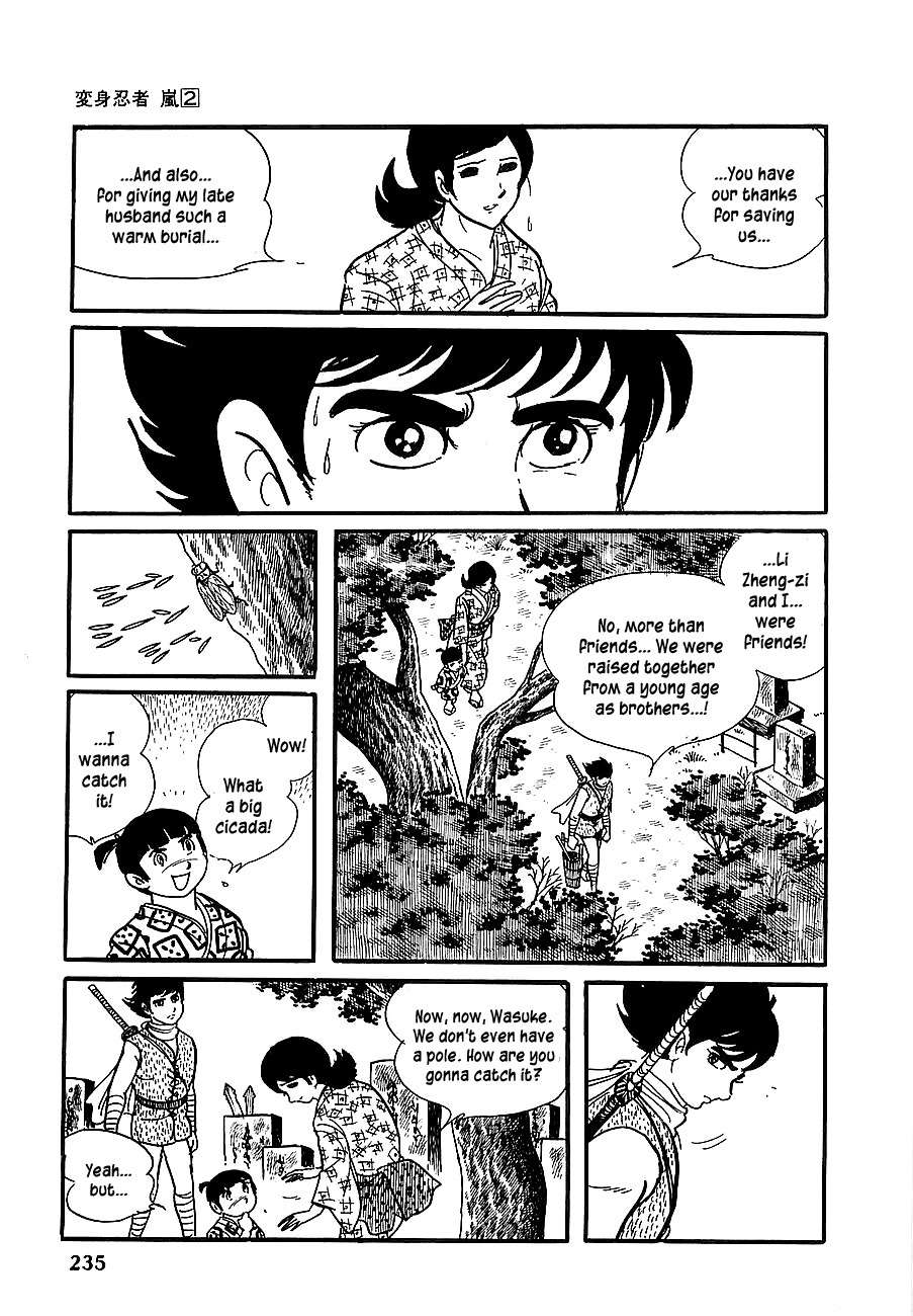Henshin Ninja Arashi Chapter 11 page 3 - Chapter 11: The Bloodwheels Travel on the Path of the Preta Amitabha
