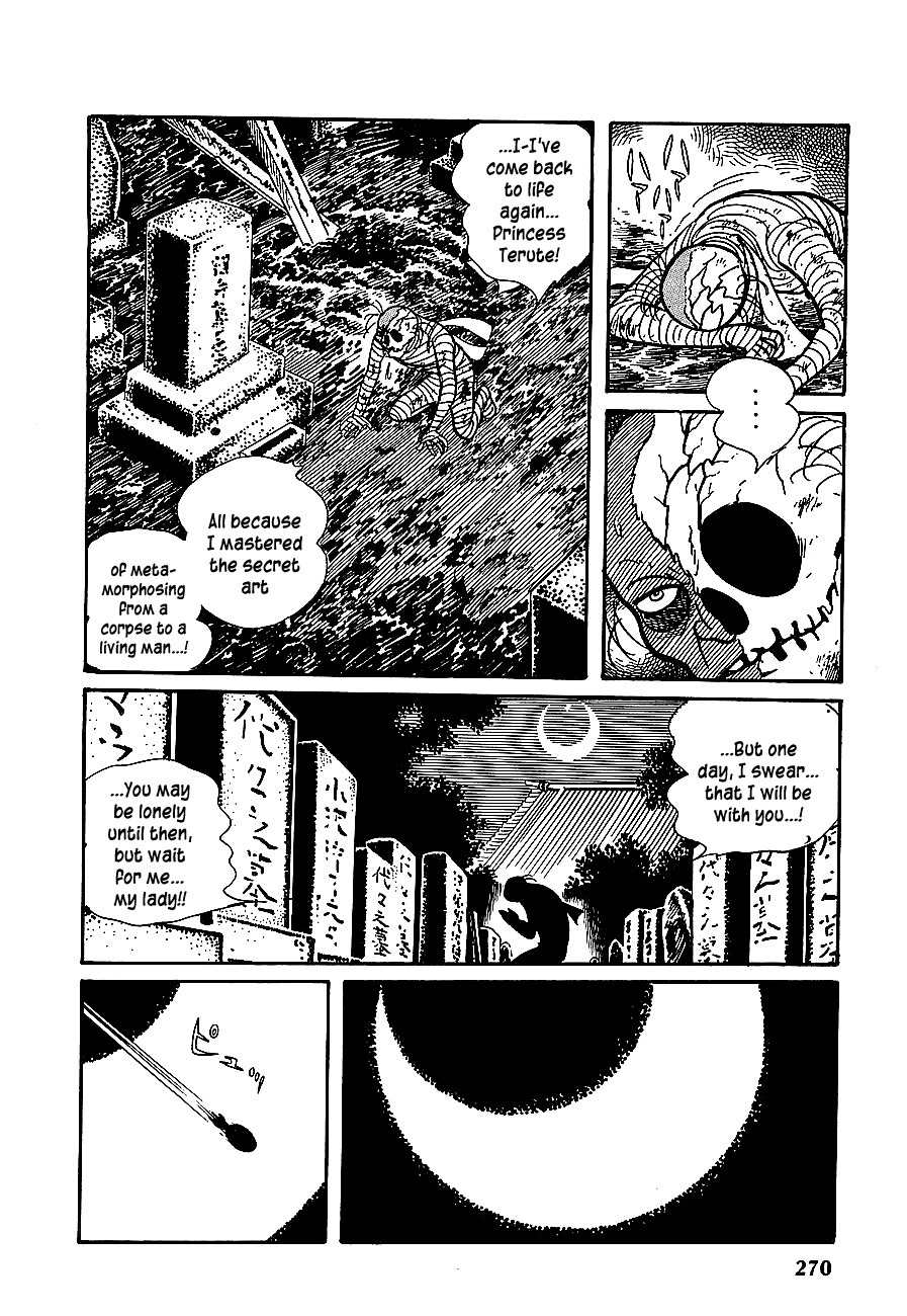 Henshin Ninja Arashi Chapter 11 page 35 - Chapter 11: The Bloodwheels Travel on the Path of the Preta Amitabha