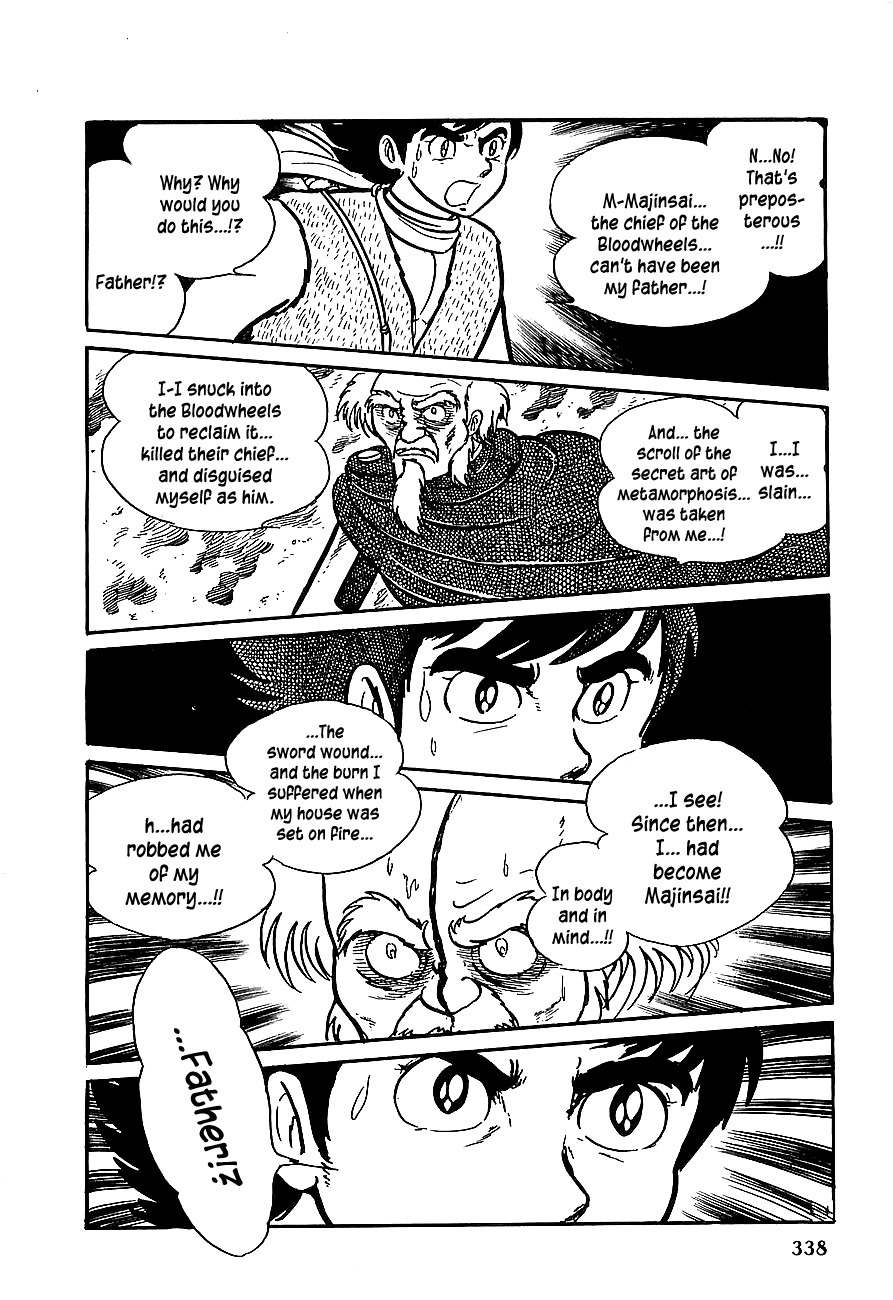 Henshin Ninja Arashi Chapter 12 page 46 - Chapter 12: Howling in the Dog God's Village