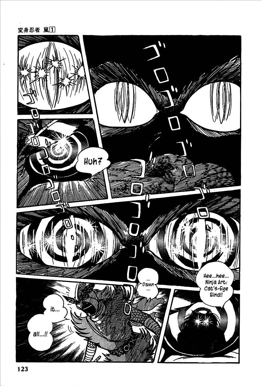 Henshin Ninja Arashi Chapter 2 page 19 - Chapter 2: Night of the Blue Cat