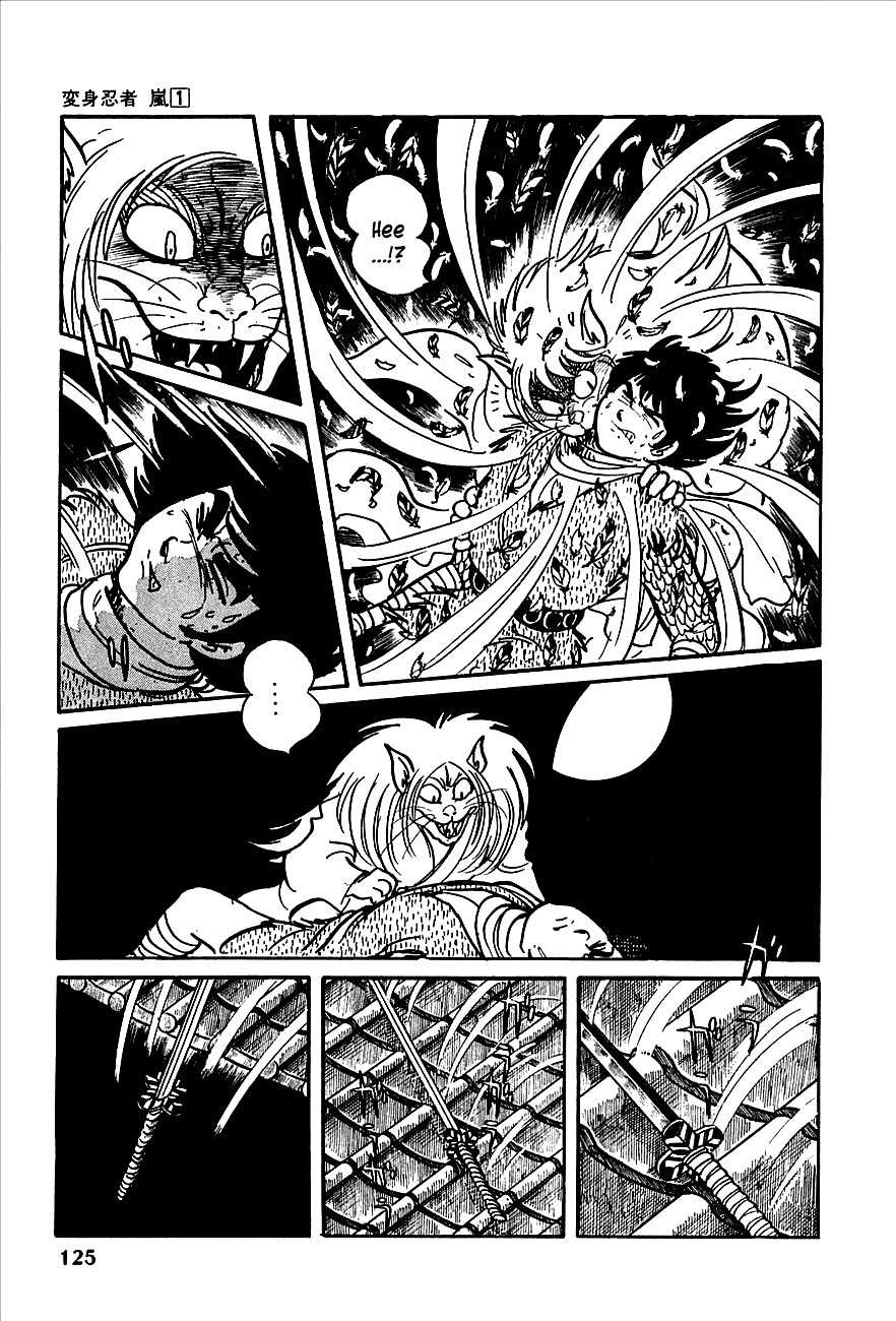 Henshin Ninja Arashi Chapter 2 page 21 - Chapter 2: Night of the Blue Cat