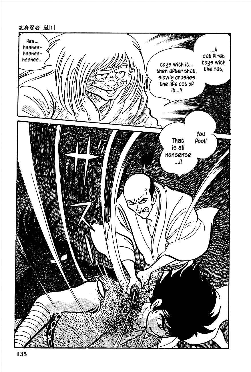 Henshin Ninja Arashi Chapter 2 page 30 - Chapter 2: Night of the Blue Cat