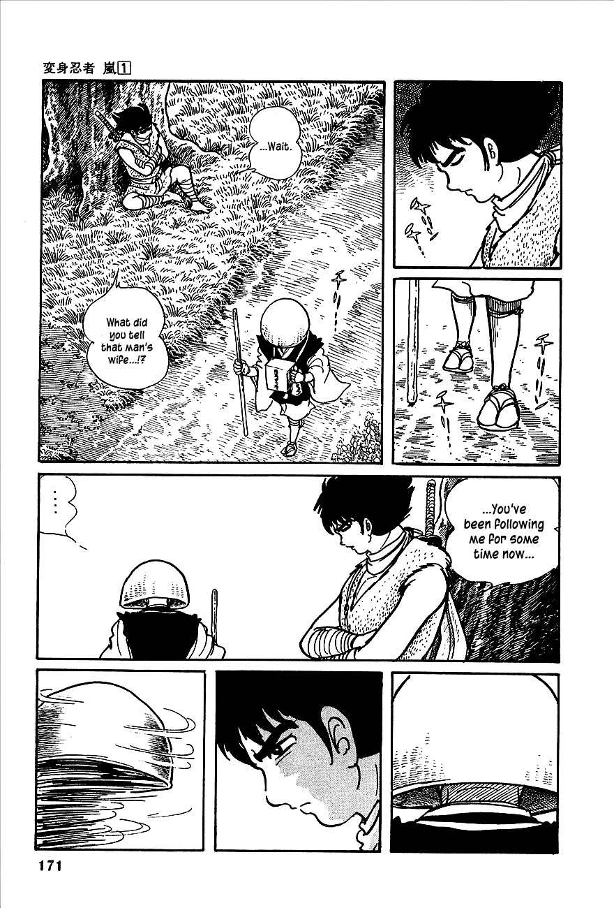 Henshin Ninja Arashi Chapter 3 page 11 - Chapter 3: White Fox Runs Through the Wasteland