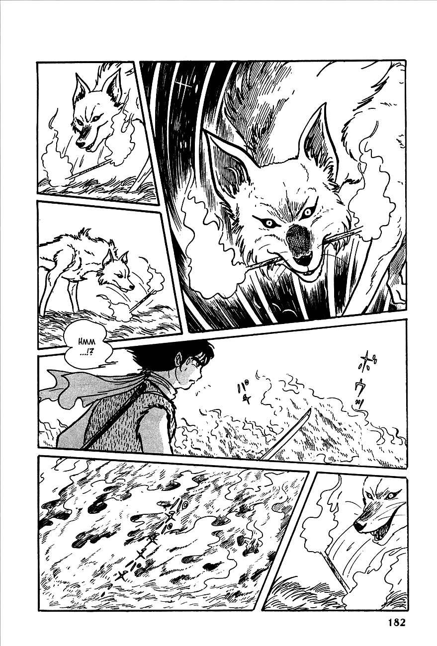Henshin Ninja Arashi Chapter 3 page 21 - Chapter 3: White Fox Runs Through the Wasteland