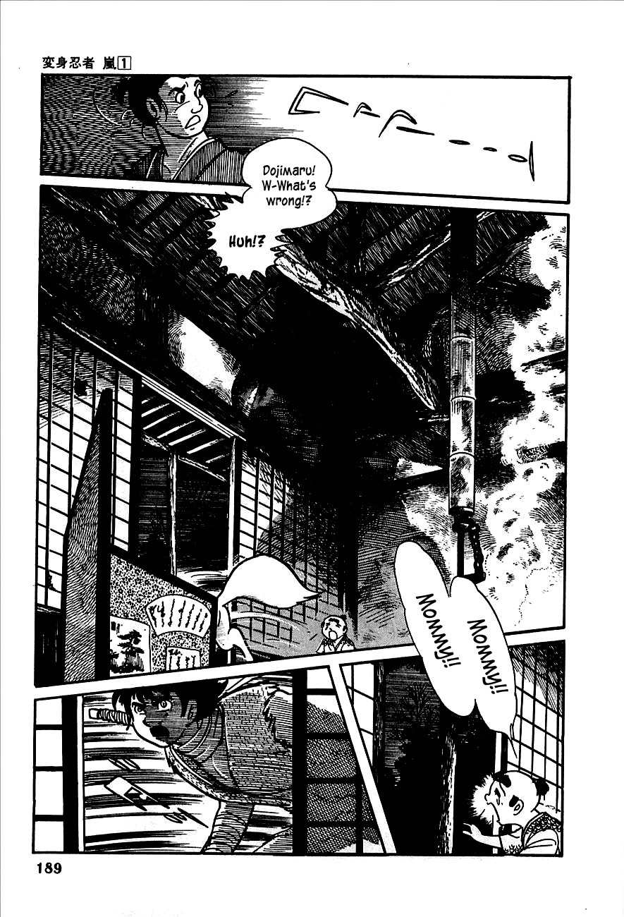 Henshin Ninja Arashi Chapter 3 page 27 - Chapter 3: White Fox Runs Through the Wasteland