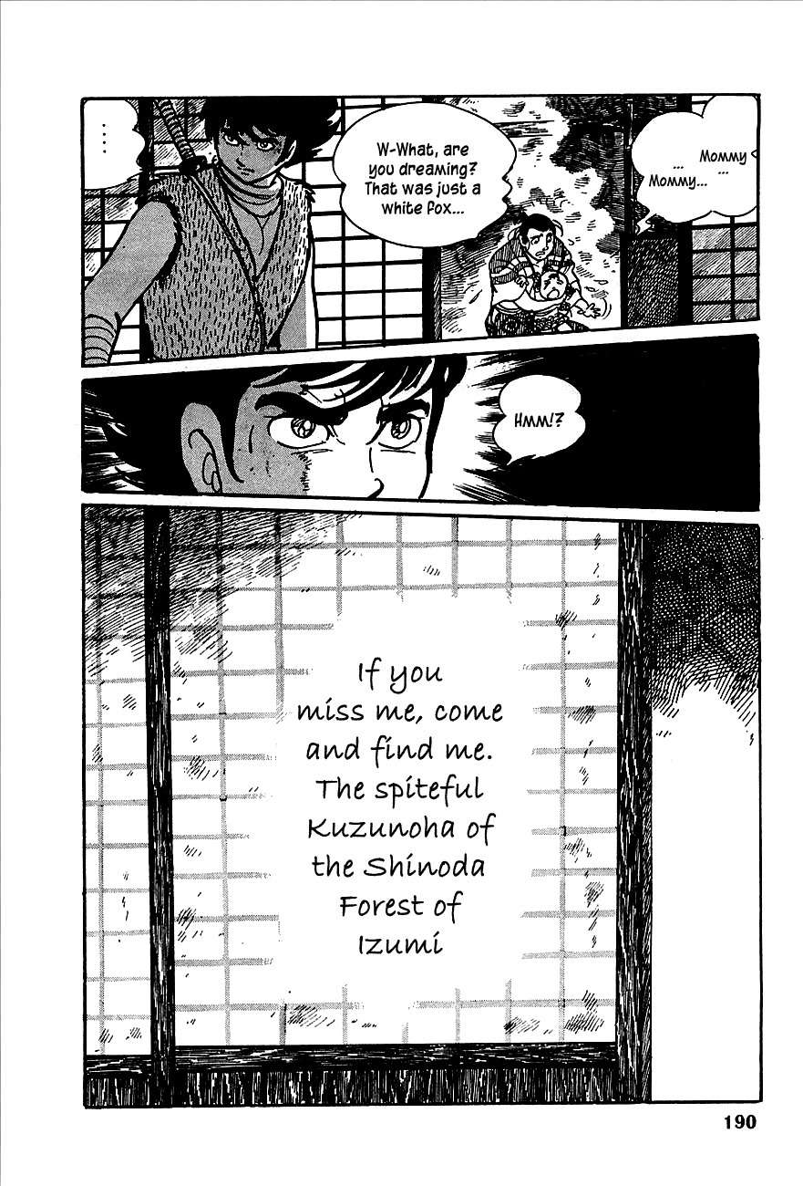 Henshin Ninja Arashi Chapter 3 page 28 - Chapter 3: White Fox Runs Through the Wasteland