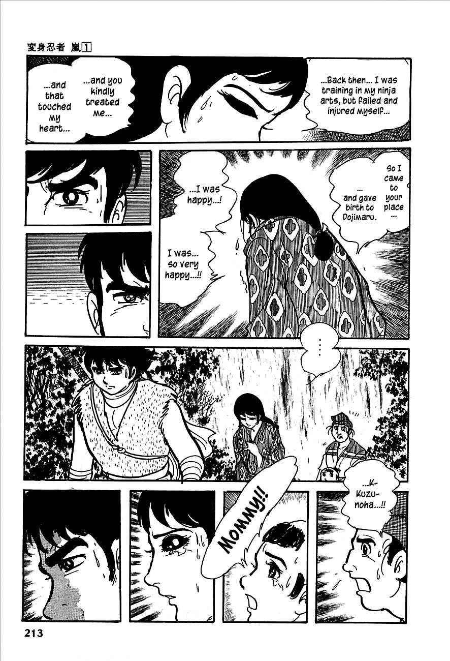 Henshin Ninja Arashi Chapter 3 page 49 - Chapter 3: White Fox Runs Through the Wasteland