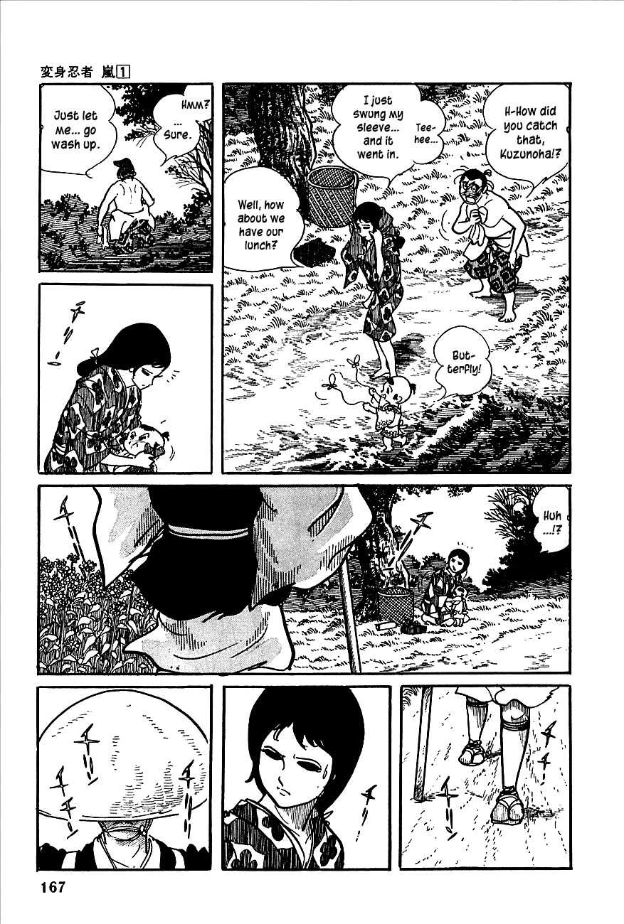 Henshin Ninja Arashi Chapter 3 page 7 - Chapter 3: White Fox Runs Through the Wasteland