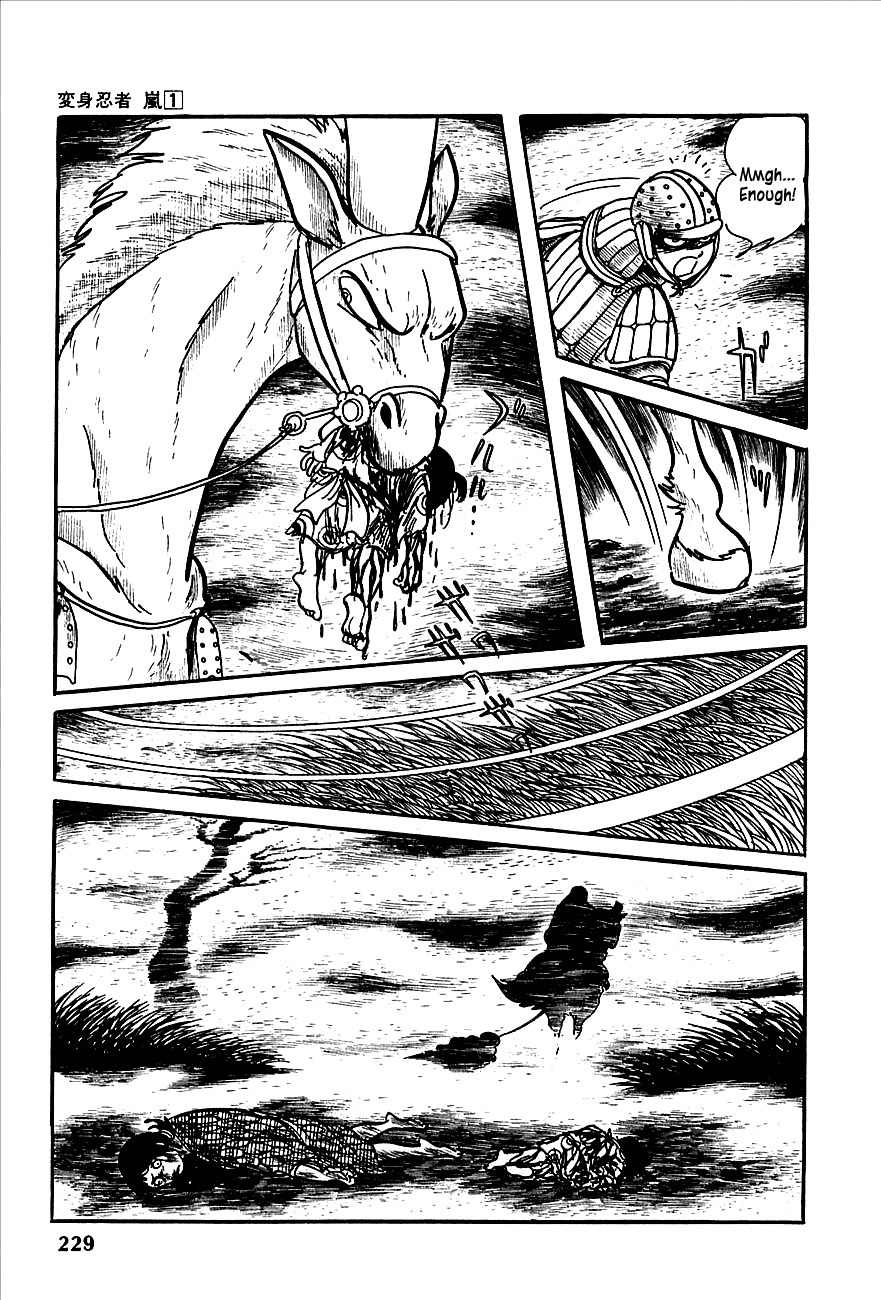 Henshin Ninja Arashi Chapter 4 page 11 - Chapter 4: Behold the Pale Horse, His Name is Death