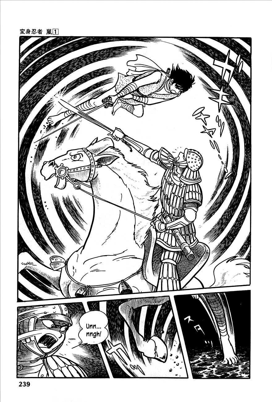 Henshin Ninja Arashi Chapter 4 page 21 - Chapter 4: Behold the Pale Horse, His Name is Death