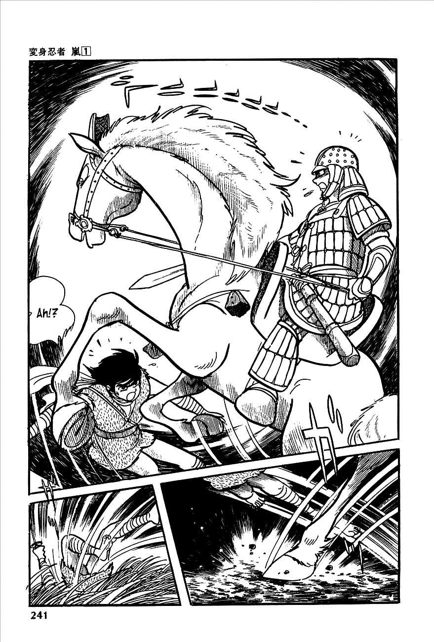 Henshin Ninja Arashi Chapter 4 page 23 - Chapter 4: Behold the Pale Horse, His Name is Death