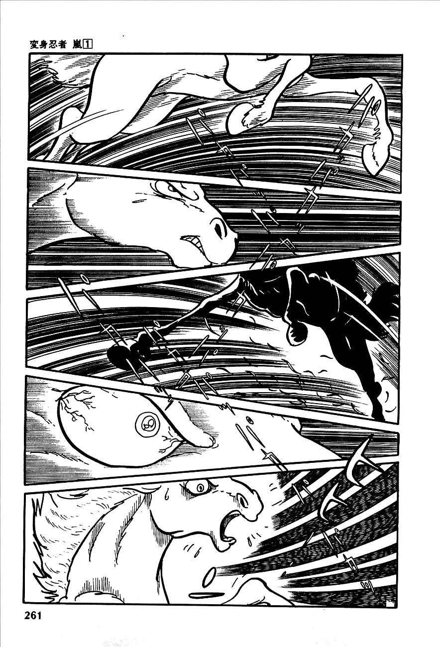 Henshin Ninja Arashi Chapter 4 page 42 - Chapter 4: Behold the Pale Horse, His Name is Death