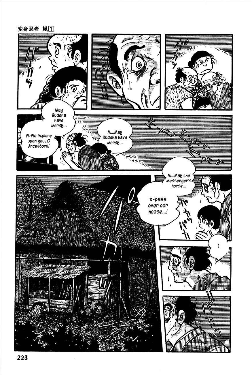 Henshin Ninja Arashi Chapter 4 page 5 - Chapter 4: Behold the Pale Horse, His Name is Death