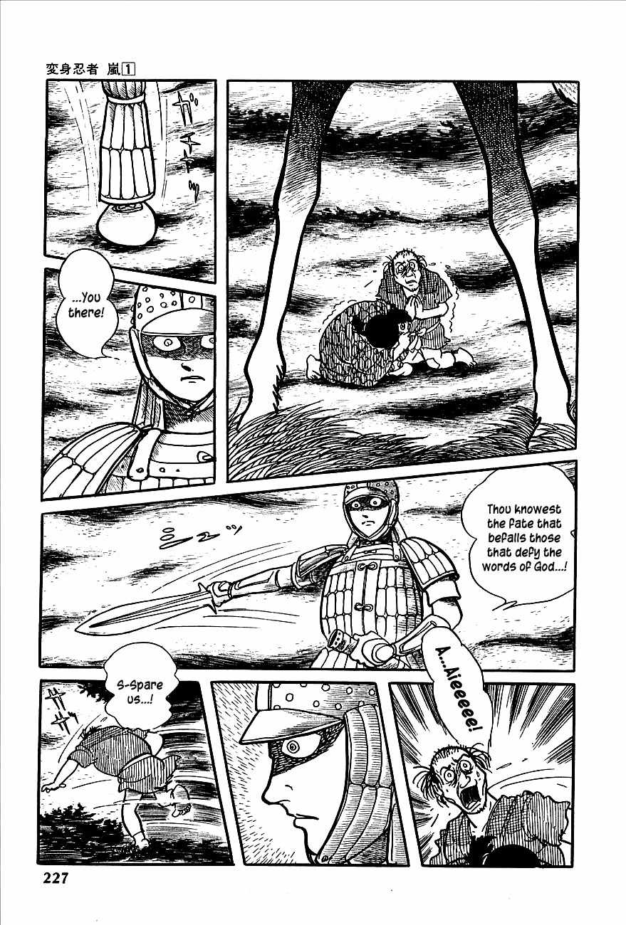 Henshin Ninja Arashi Chapter 4 page 9 - Chapter 4: Behold the Pale Horse, His Name is Death