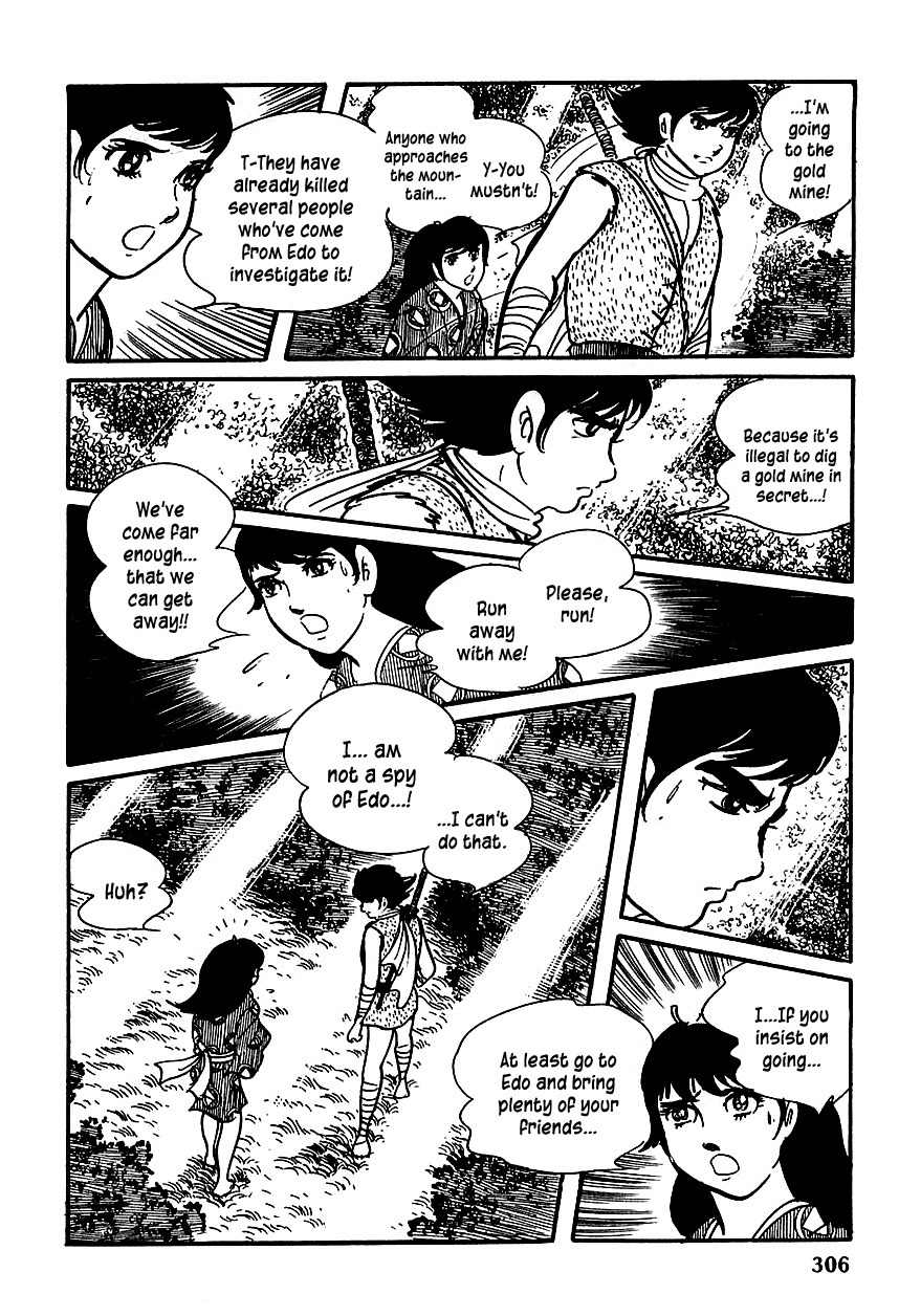 Henshin Ninja Arashi Chapter 5 page 35 - Chapter 5: The Golden Bull Cries in the Depths of the Earth